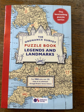 Load image into Gallery viewer, The Ordnance Survey Puzzle Book Legends and Landmarks
