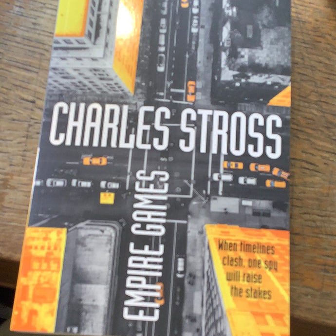 Empire games.   Charles stross