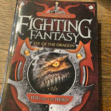 Load image into Gallery viewer, Fighting fantasy eye of the dragon ian livingstone
